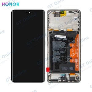 Bloc Écran Complet avec Châssis et Batterie Original Honor Magic 7 Lite 5G 0235AMQQ Cyan