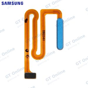 Lecteur Empreinte Original Samsung Galaxy M12 M127 GH96-14188C Bleu