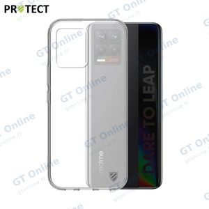 Coque Silicone PROTECT pour Realme 8 Pro 4G Transparent