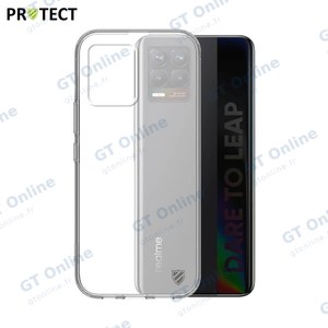 Coque Silicone PROTECT pour Realme 8 Pro 4G Transparent