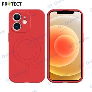 Coque de Protection IZ001 PROTECT pour Apple iPhone 12 Mini MagSafe Rouge
