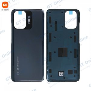 Cache Arrière Original Xiaomi Poco M5s 55050002LC9T Noir