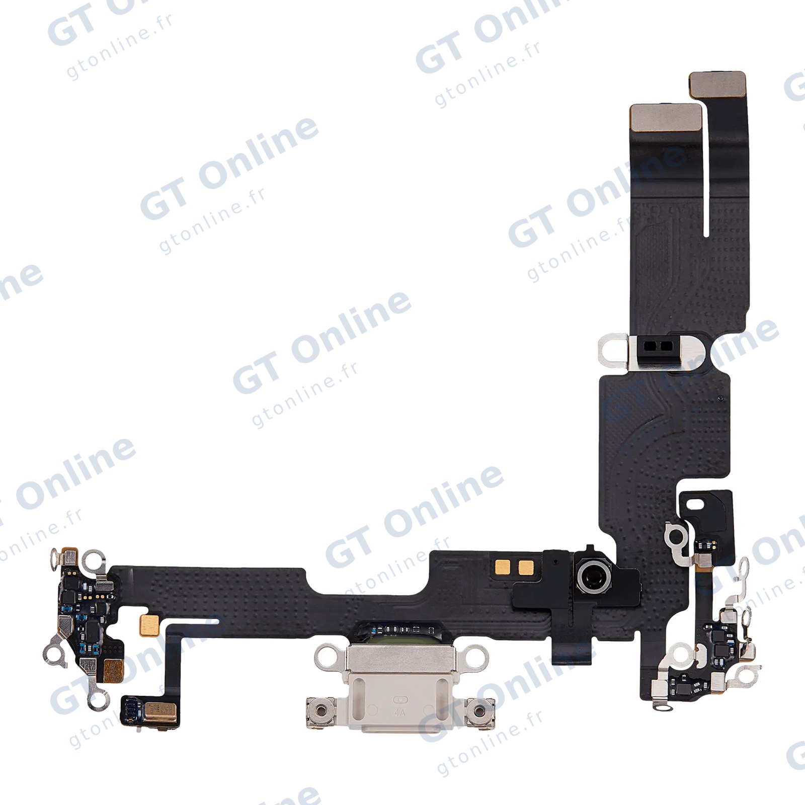 Dock de charge pour Apple iPhone 14 Plus (origine d'occasion, lumière stellaire)