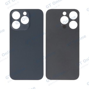 Vitre Arrière Apple iPhone 14 Pro (Laser LH) Noir Sidéral