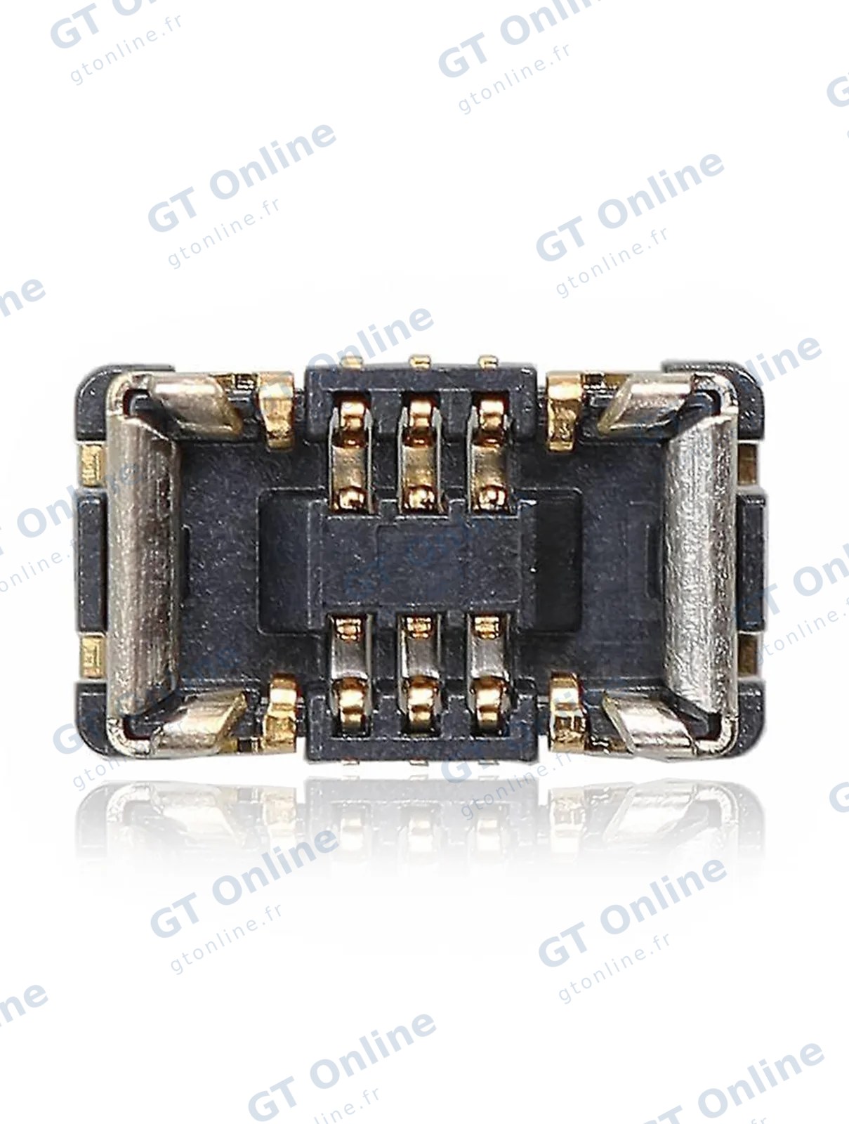 Connecteur FPC de nappe de syntoniseur GPS UAT à souder pour Apple iPhone 8 / 8 Plus (TUNFX_RF: 6 Pin)
