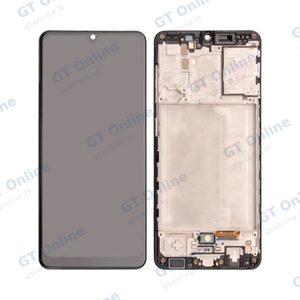 Écran Tactile Oled avec Châssis Samsung Galaxy A31 A315 Noir Prismatique