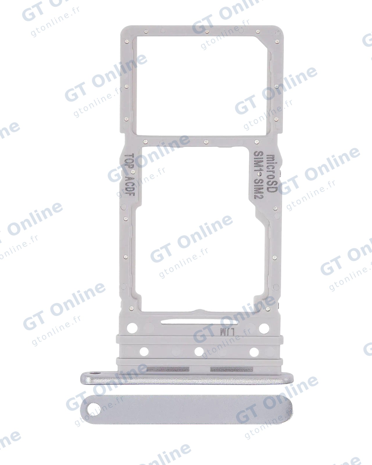 Tiroir SIM pour Samsung Galaxy A34 (A346 / 2023) (argent)