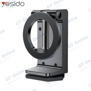Support pour Smartphone Yesido C298 Magnétique Ajustable Noir