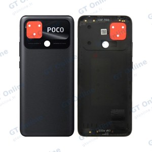 Cache Arrière Premium Xiaomi Poco C40 Noir Puissant