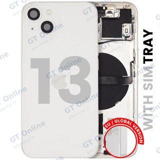Châssis pour Apple iPhone 13 (version EU, origine d'occasion — grade B, lumière stellaire)