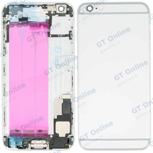 Coque de Réparation Complète Premium Apple iPhone 6S Plus Argent