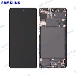 Écran Tactile Original Samsung Galaxy A71 A715 GH82-22152A GH82-22248A Noir