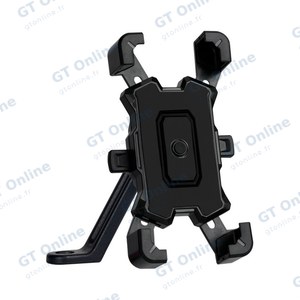 Support Smartphone pour Moto Noir