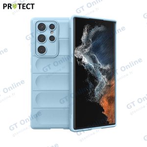 Coque de Protection IX008 PROTECT pour Samsung Galaxy S23 Ultra 5G S918 Bleu Clair