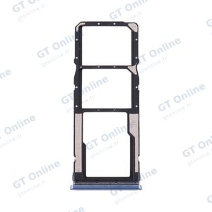 Tiroir Sim Premium Xiaomi Redmi Note 9S Gris Interstellaire