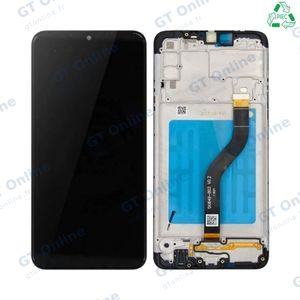 Écran Tactile Original Refurb avec Châssis (PIEC) Samsung Galaxy A20S A207 Noir