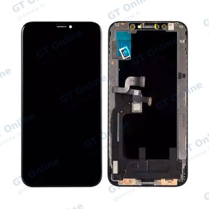 Écran Tactile Hard Oled Lot pour Apple iPhone X (x10) Noir