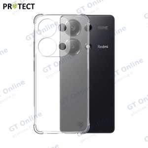 Coque Silicone Renforcée PROTECT pour Xiaomi Redmi Note 13 Pro 4G Transparent