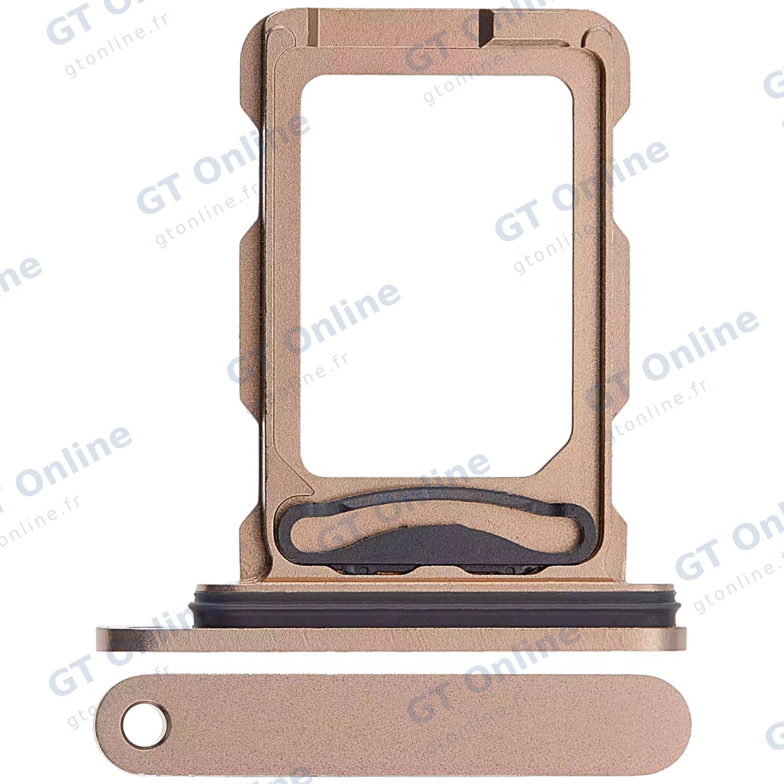 Tiroir SIM pour Apple iPhone 16 Pro / 16 Pro Max (titane sable)