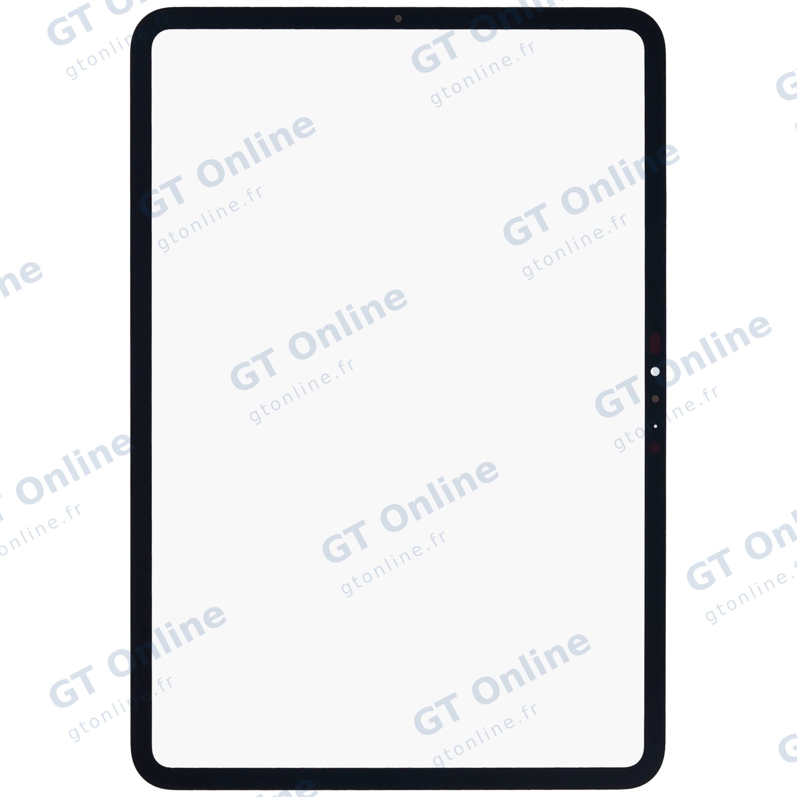 Vitre d’écran avec OCA pour Apple iPad Pro 11" 5e génération (2024) (WiFi et cellulaire, séparation de la vitre requise)