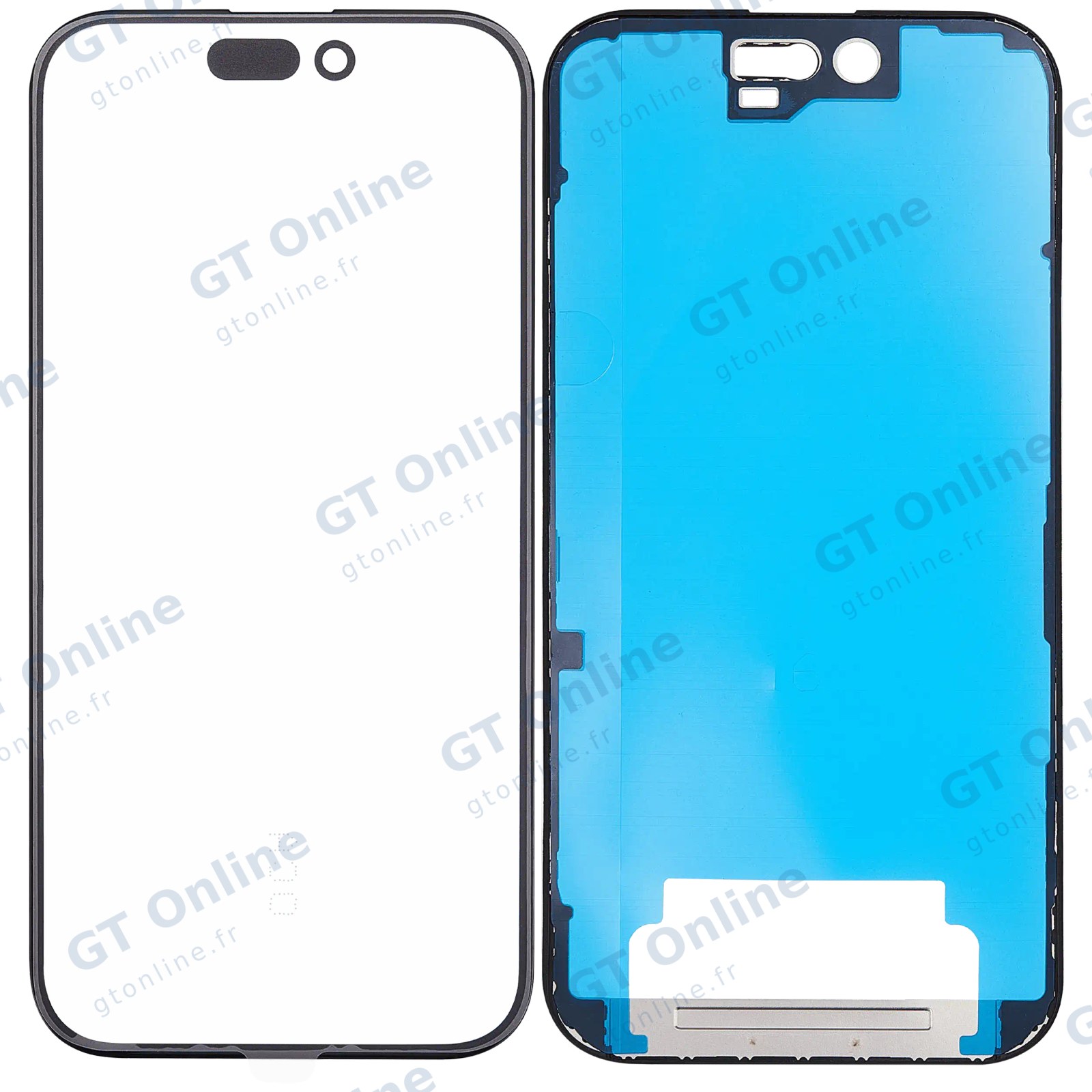 Vitre d’écran avec OCA pour Apple iPhone 16 (OCA Master)