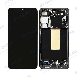 Écran Tactile Soft Oled avec Châssis Samsung Galaxy S23 Plus 5G S916 Graphite