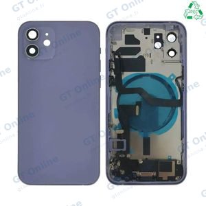 Coque de Réparation Complète Aftermarket (PIEC) Apple iPhone 12 Mauve