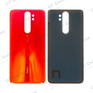 Cache Arrière Premium Xiaomi Redmi Note 8 Pro Orange Corail
