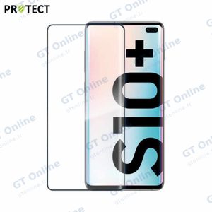 Verre Trempé Intégral PROTECT pour Samsung Galaxy S10 Plus G975 Noir