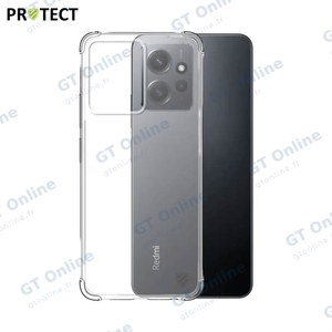 Coque Silicone Renforcée PROTECT pour Xiaomi Redmi Note 12 4G Transparent
