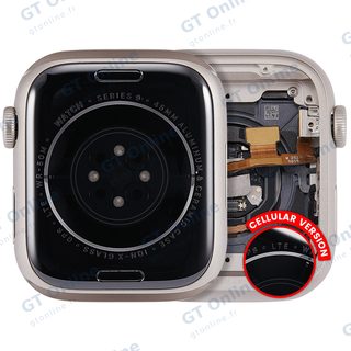 Châssis pour Apple Watch Series 9 (45MM) (origine d'occasion — grade A, Cellular Version, Aluminum / Starlight)