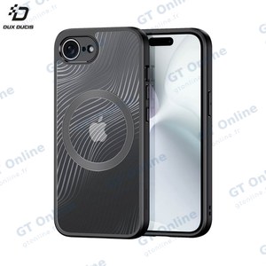 Coque de Protection Aimo Mag Dux Ducis pour Apple iPhone 16e Noir