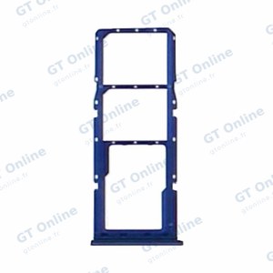 Tiroir Sim Premium Samsung Galaxy A70 A705 Bleu