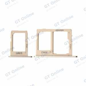 Tiroir Sim Premium Samsung Galaxy J6 2018 J600 Or