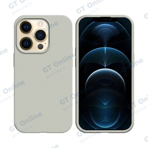 Coque Silicone Compatible pour Apple iPhone 12/iPhone 12 Pro (#09) Blanc