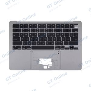 Top Case Apple MacBook Air M2 13" (2022) A2681 Rétro-Éclairage QWERTY US Gris Sidéral