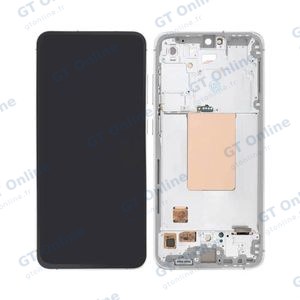 Écran Tactile Original Assembled avec Châssis Compatible Samsung Galaxy S24 FE S721B GH82-35848B Argent