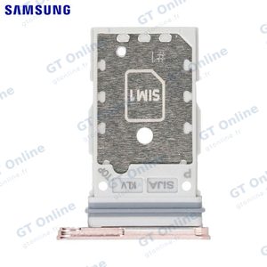Tiroir SIM Original Samsung Galaxy S22 S901/Galaxy S22 Plus S906 GH98-47086D Rose Gold