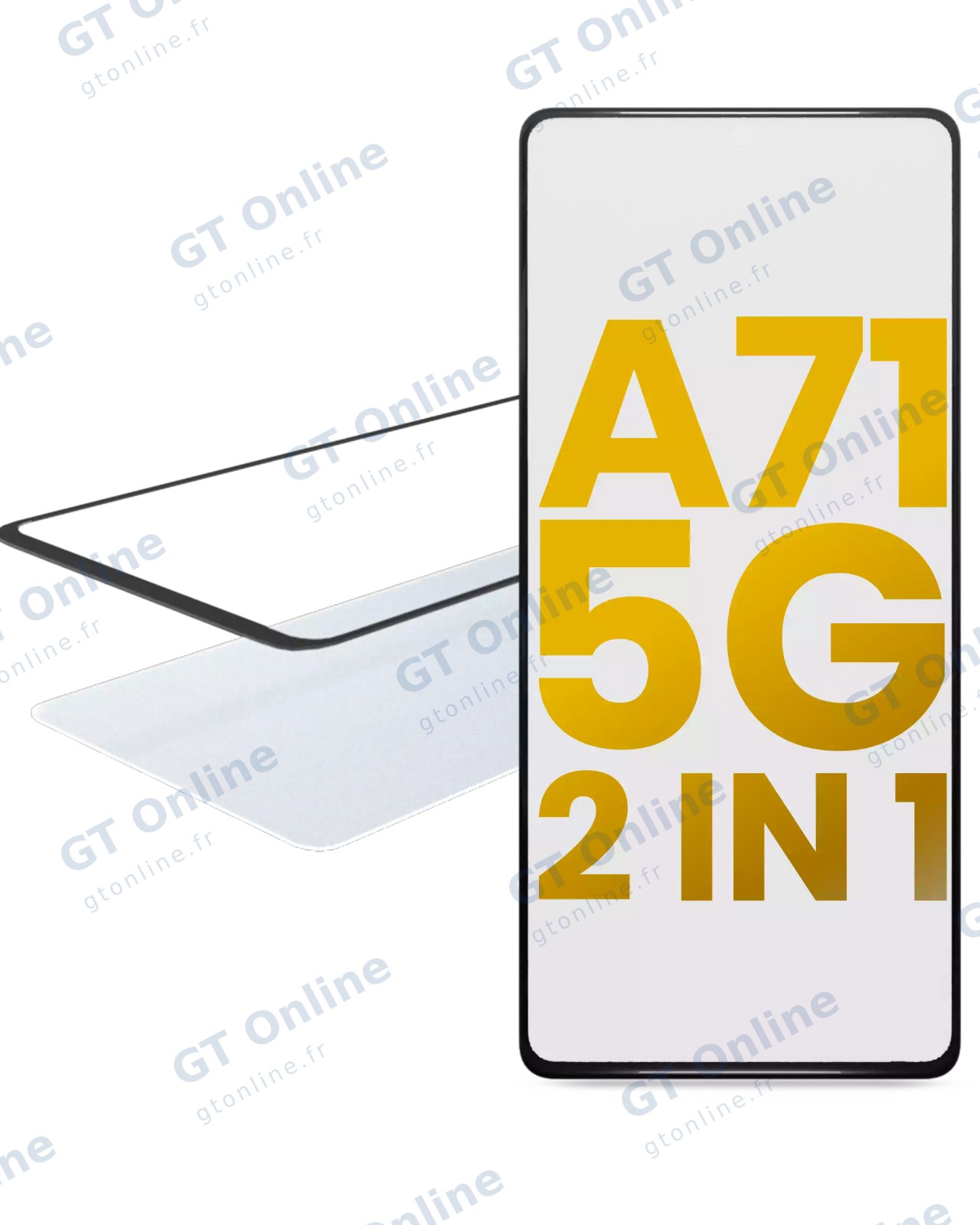 Vitre d’écran avec OCA pour Samsung Galaxy A71 5G (A716 / 2020)