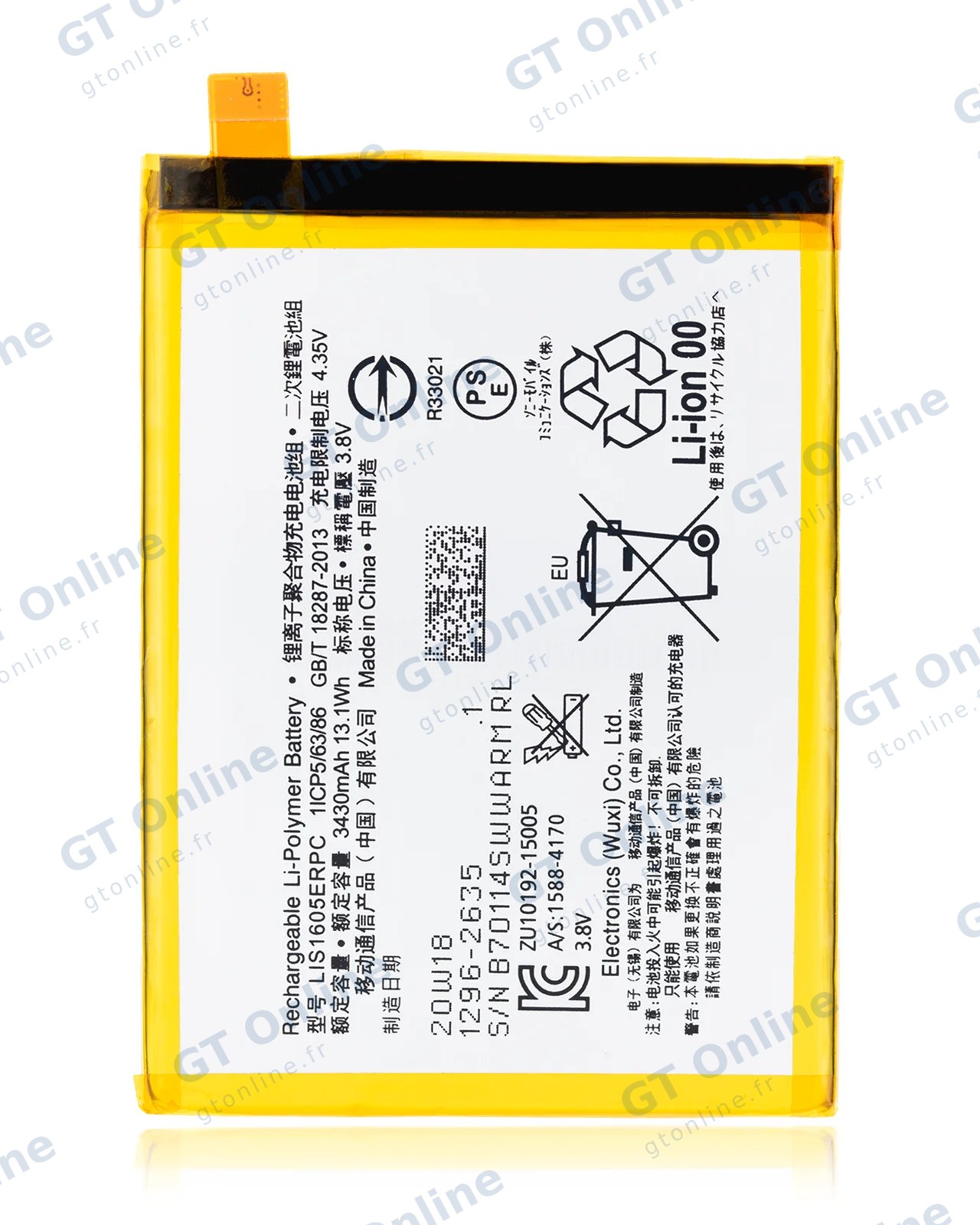 Batterie pour Sony Xperia Z5 Premium (E6883 / E6833) (LIS1605ERPC)