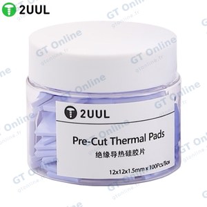 Plaques de Silicone pour Refroidissement de Composants 2UUL (x100)