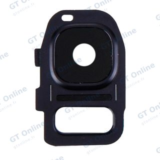 Vitre de caméra arrière pour Samsung Galaxy S7 / S7 Edge (noir)
