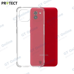 Pack de 10 Coques Silicone Renforcée PROTECT pour Samsung Galaxy A03 A035F Bulk Transparent