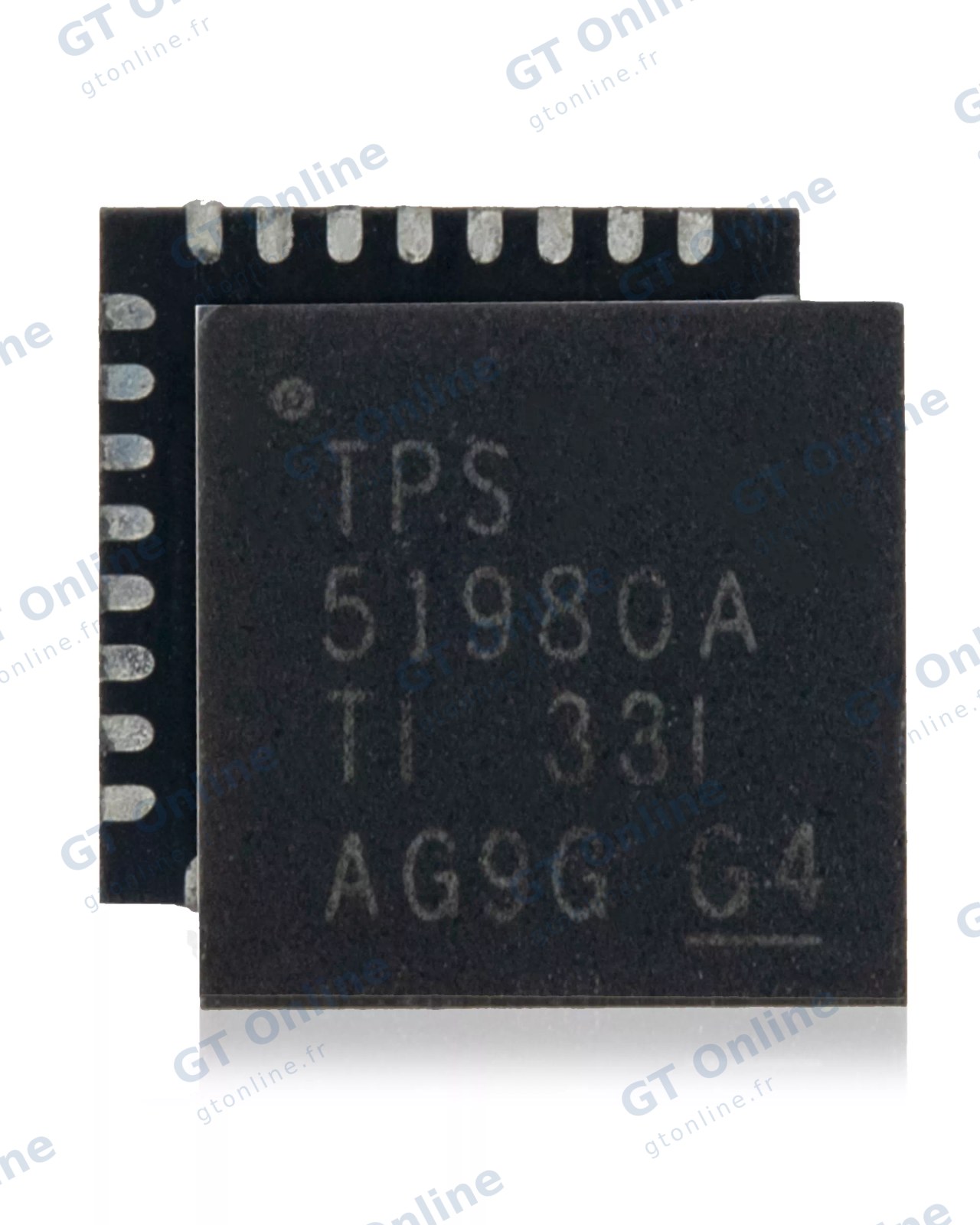 Circuit intégré de commande abaisseur synchrone pour Apple MacBook Air 11" / 13" / Pro 13" / 15" A1370 / A1465 / A1369 / A1466 / A1425 / A1502 / A1398 (2011-2015) (U7501 / U7201: QFN-32 Pin)