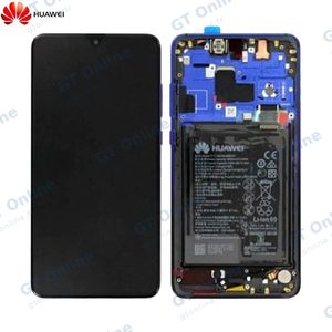 Bloc Écran Complet avec Châssis et Batterie Original Huawei Mate 20 02352FRA Twilight