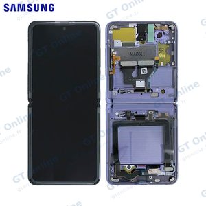 Écran Tactile Original Samsung Galaxy Z Flip F700 GH82-22215B Violet