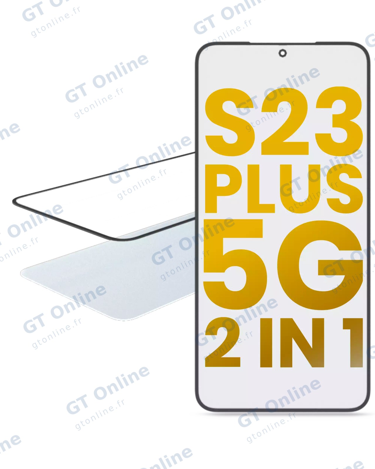 Vitre d’écran avec OCA pour Samsung Galaxy S23 Plus 5G
