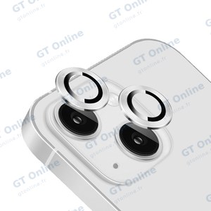 Protection Lentille Apple iPhone 14/iPhone 14 Plus #2 Argent