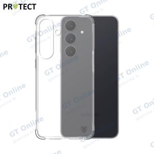 Coque Silicone Renforcée PROTECT pour Samsung Galaxy S25 FE S731/Galaxy S26 FE S741 Transparent