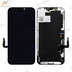 Écran Tactile Soft Oled Apple iPhone 12/iPhone 12 Pro (JK IC Removable) Noir